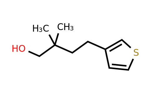 1479062-18-4 | 2,2-Dimethyl-4-(thiophen-3-yl)butan-1-ol