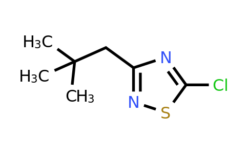 1479078-15-3 | 5-Chloro-3-(2,2-dimethylpropyl)-1,2,4-thiadiazole
