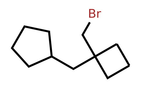 1479126-99-2 | ((1-(Bromomethyl)cyclobutyl)methyl)cyclopentane