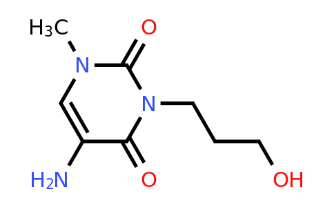 1479191-55-3 | 5-Amino-3-(3-hydroxypropyl)-1-methylpyrimidine-2,4(1h,3h)-dione