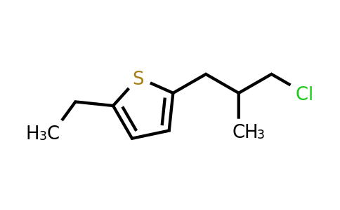 1479323-17-5 | 2-(3-Chloro-2-methylpropyl)-5-ethylthiophene
