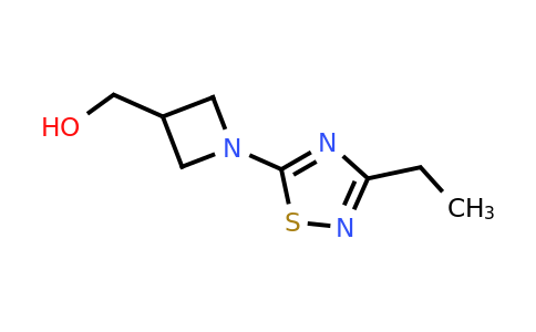 1480090-48-9 | (1-(3-Ethyl-1,2,4-thiadiazol-5-yl)azetidin-3-yl)methanol