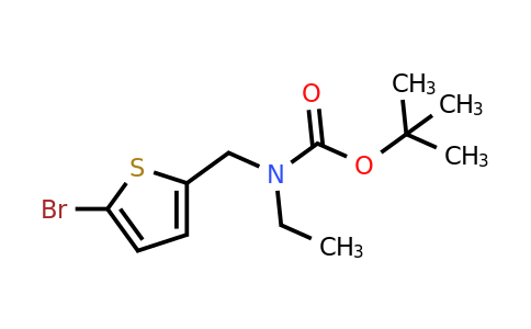 1480279-77-3 | Tert-butyl ((5-bromothiophen-2-yl)methyl)(ethyl)carbamate