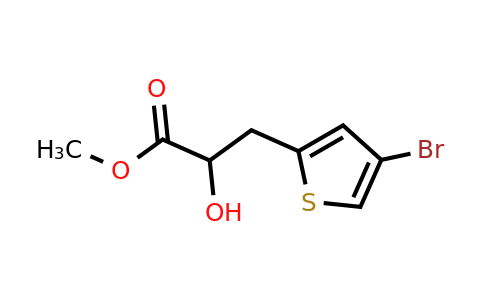 1480293-09-1 | Methyl 3-(4-bromothiophen-2-yl)-2-hydroxypropanoate