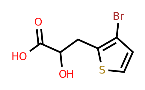 1480467-15-9 | 3-(3-Bromothiophen-2-yl)-2-hydroxypropanoic acid