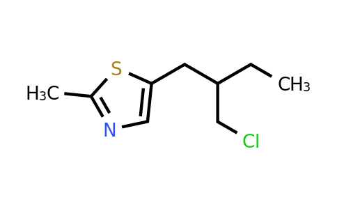 1480528-57-1 | 5-(2-(Chloromethyl)butyl)-2-methylthiazole
