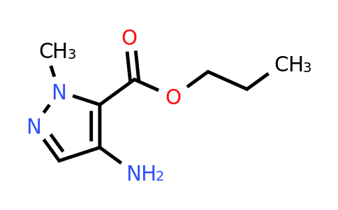 Propyl 4-amino-1-methyl-1h-pyrazole-5-carboxylate