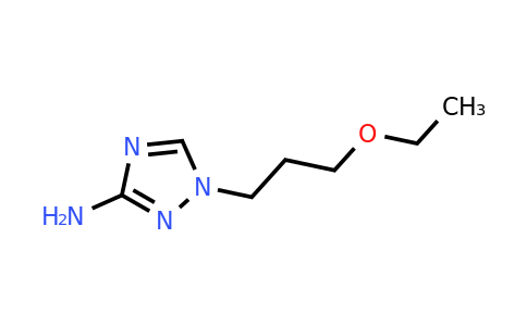 1481182-13-1 | 1-(3-Ethoxypropyl)-1h-1,2,4-triazol-3-amine
