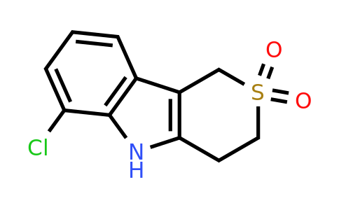 1481239-38-6 | 6-Chloro-1,3,4,5-tetrahydrothiopyrano[4,3-b]indole 2,2-dioxide