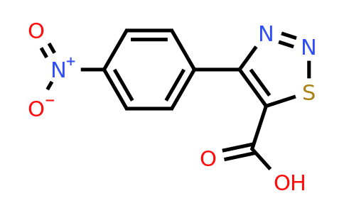 1481380-50-0 | 4-(4-Nitrophenyl)-1,2,3-thiadiazole-5-carboxylic acid