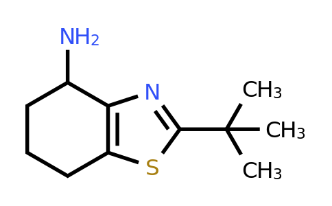 1481478-24-3 | 2-(Tert-butyl)-4,5,6,7-tetrahydrobenzo[d]thiazol-4-amine