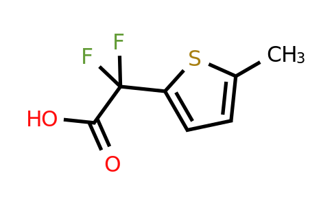 1481644-05-6 | 2,2-Difluoro-2-(5-methylthiophen-2-yl)acetic acid