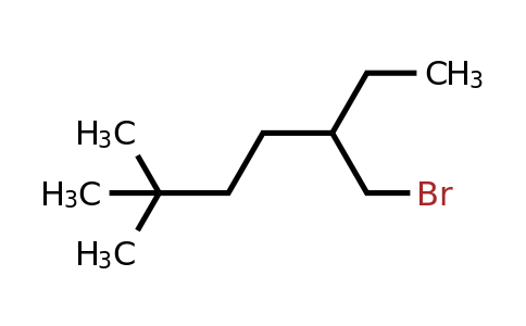 1481772-34-2 | 5-(Bromomethyl)-2,2-dimethylheptane