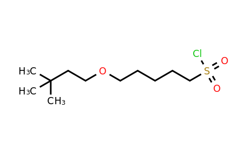 5-(3,3-Dimethylbutoxy)pentane-1-sulfonyl chloride