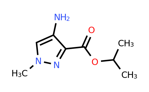 1482617-80-0 | Isopropyl 4-amino-1-methyl-1h-pyrazole-3-carboxylate