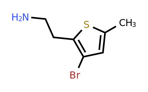 1482960-22-4 | 2-(3-Bromo-5-methylthiophen-2-yl)ethan-1-amine