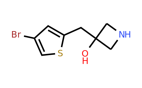 1483181-78-7 | 3-((4-Bromothiophen-2-yl)methyl)azetidin-3-ol