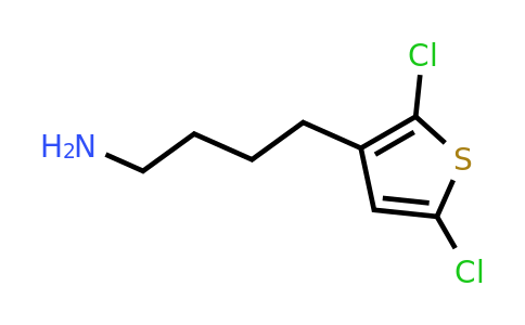 1483263-48-4 | 4-(2,5-Dichlorothiophen-3-yl)butan-1-amine
