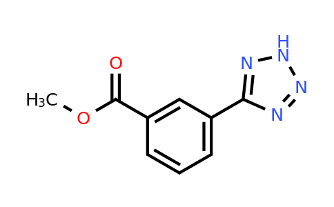 148345-63-5 | Methyl 3-(2H-tetrazol-5-yl)benzoate