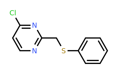 1483584-61-7 | 4-Chloro-2-[(phenylsulfanyl)methyl]pyrimidine