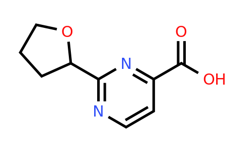 1483797-49-4 | 2-(Tetrahydrofuran-2-yl)pyrimidine-4-carboxylic acid