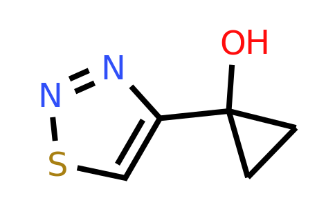 1484217-24-4 | 1-(1,2,3-Thiadiazol-4-yl)cyclopropan-1-ol