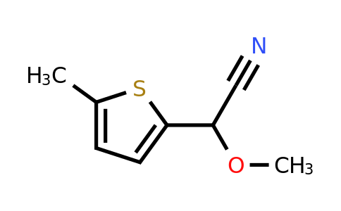 1484301-61-2 | 2-Methoxy-2-(5-methylthiophen-2-yl)acetonitrile