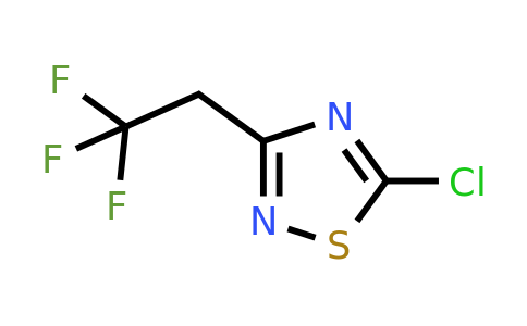 1484792-54-2 | 5-Chloro-3-(2,2,2-trifluoroethyl)-1,2,4-thiadiazole