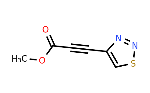 1484873-02-0 | Methyl 3-(1,2,3-thiadiazol-4-yl)propiolate