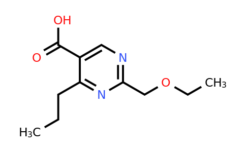 1485002-19-4 | 2-(Ethoxymethyl)-4-propylpyrimidine-5-carboxylic acid