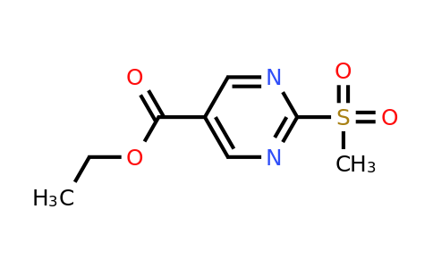 148550-51-0 | Ethyl 2-(methylsulfonyl)pyrimidine-5-carboxylate