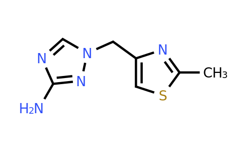 1485929-12-1 | 1-((2-Methylthiazol-4-yl)methyl)-1h-1,2,4-triazol-3-amine