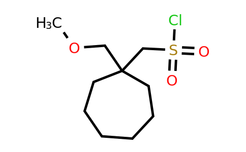 (1-(Methoxymethyl)cycloheptyl)methanesulfonyl chloride