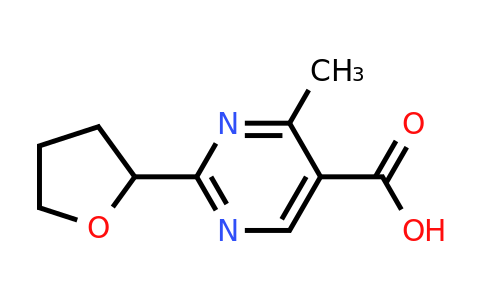 1486227-08-0 | 4-Methyl-2-(tetrahydrofuran-2-yl)pyrimidine-5-carboxylic acid
