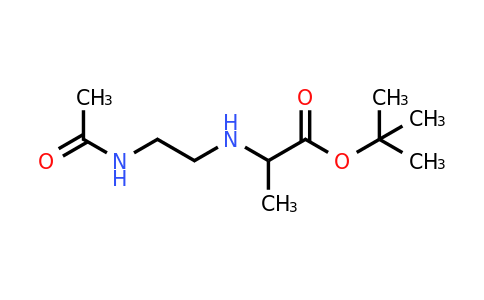 1486617-47-3 | Tert-butyl (2-acetamidoethyl)alaninate