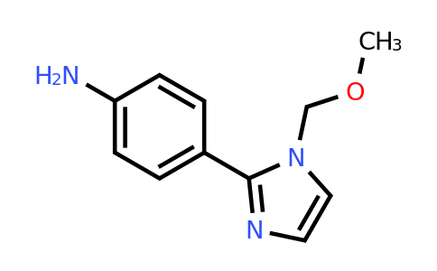 1486730-36-2 | 4-(1-(Methoxymethyl)-1h-imidazol-2-yl)aniline