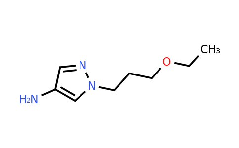 1487056-82-5 | 1-(3-Ethoxypropyl)-1h-pyrazol-4-amine