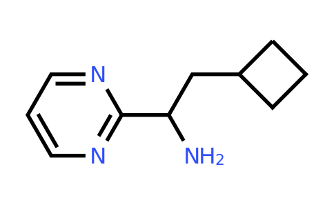 1487087-10-4 | 2-Cyclobutyl-1-(pyrimidin-2-yl)ethan-1-amine