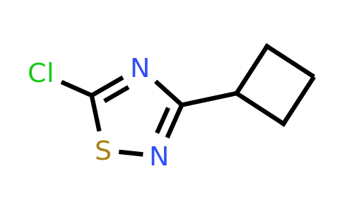 1487123-54-5 | 5-Chloro-3-cyclobutyl-1,2,4-thiadiazole