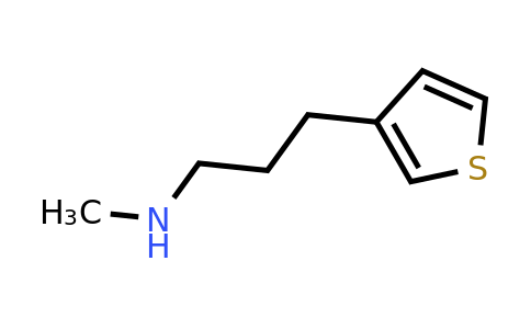 1487154-19-7 | n-Methyl-3-(thiophen-3-yl)propan-1-amine