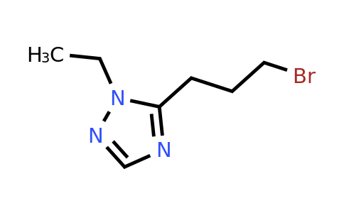 1487785-32-9 | 5-(3-Bromopropyl)-1-ethyl-1h-1,2,4-triazole