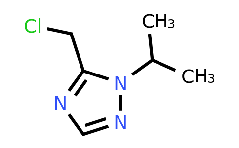 1487896-32-1 | 5-(Chloromethyl)-1-isopropyl-1h-1,2,4-triazole