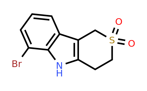 1488260-07-6 | 6-Bromo-1,3,4,5-tetrahydrothiopyrano[4,3-b]indole 2,2-dioxide