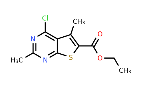 148838-70-4 | Ethyl 4-chloro-2,5-dimethylthieno[2,3-d]pyrimidine-6-carboxylate