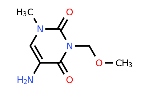 1488567-75-4 | 5-Amino-3-(methoxymethyl)-1-methylpyrimidine-2,4(1h,3h)-dione