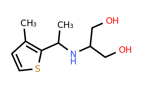 1488574-05-5 | 2-((1-(3-Methylthiophen-2-yl)ethyl)amino)propane-1,3-diol