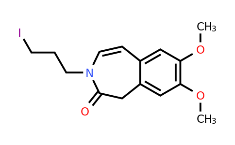 148870-57-9 | 7,8-Dimethoxy-3-(3-iodopropyl)-1,3-dihydro-2H-3-benzazepin-2-one