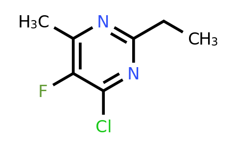 1488852-88-5 | 4-Chloro-2-ethyl-5-fluoro-6-methylpyrimidine
