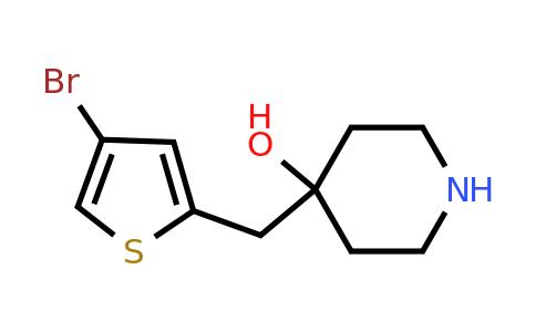 1488979-91-4 | 4-((4-Bromothiophen-2-yl)methyl)piperidin-4-ol