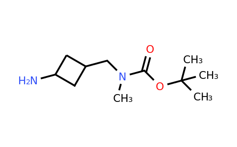1489063-08-2 | tert-butyl N-[(3-aminocyclobutyl)methyl]-N-methyl-carbamate